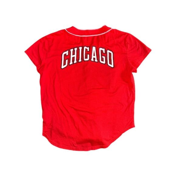 Chicago Bulls Baseball Jersey - Picture 2 of 3